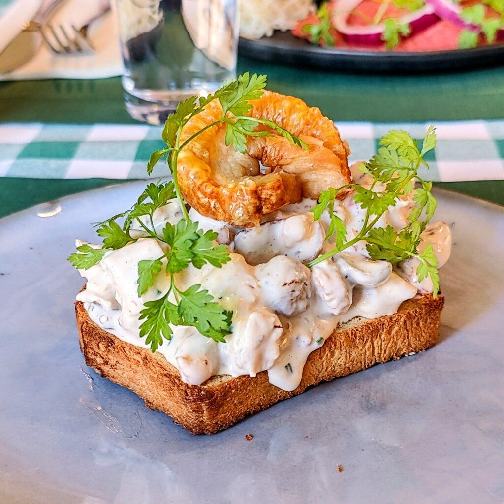 Odenses bedste smørrebrød - hønsesalat connoisseurens rute
