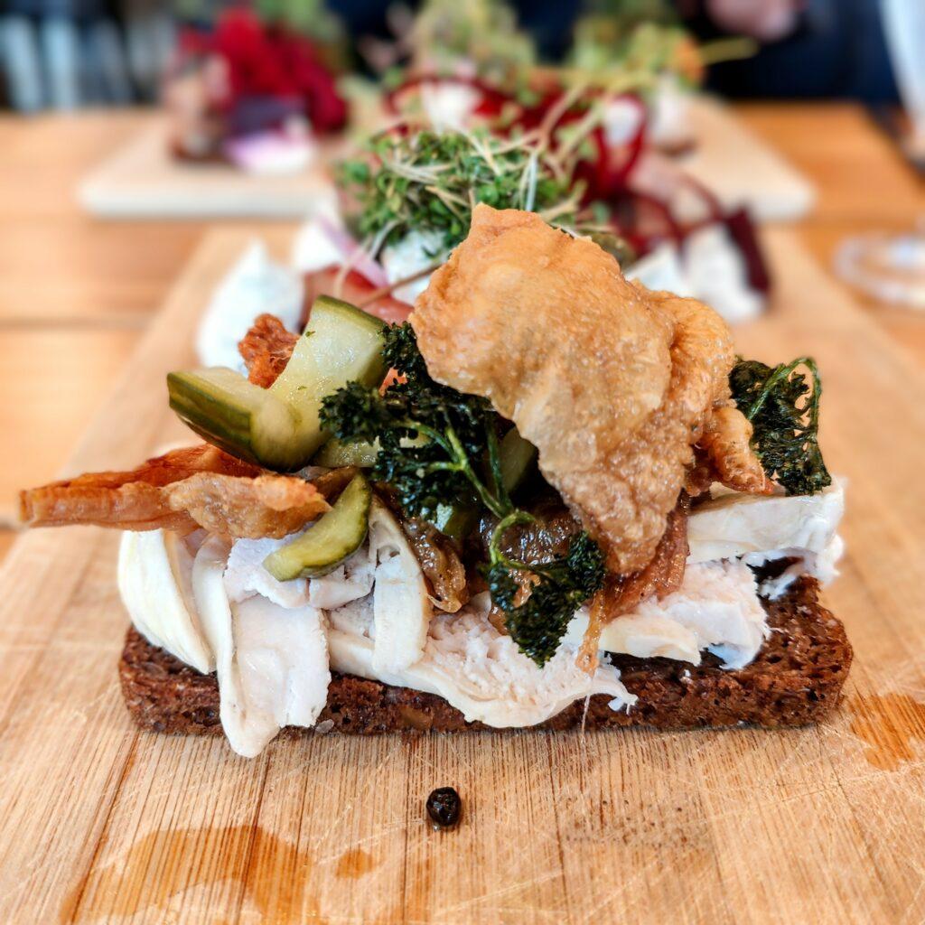Odenses bedste smørrebrød - kylling danois connoisseurens rute
