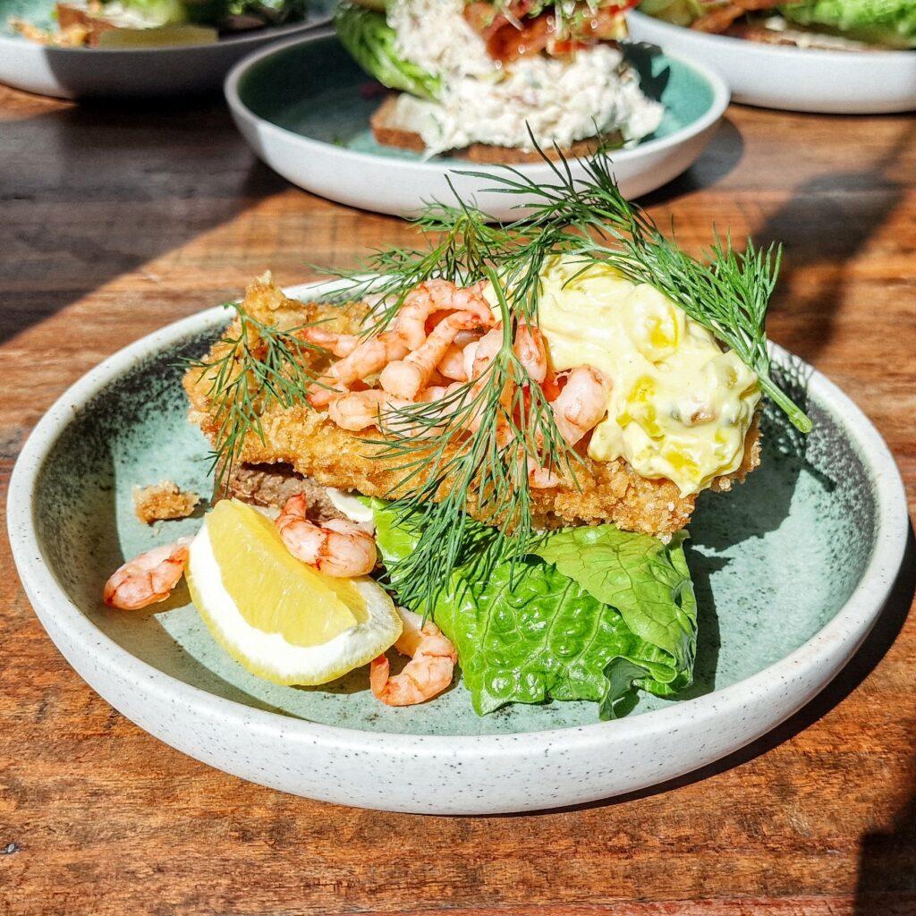 Odenses bedste smørrebrød - paneret fisk connoisseurens rute