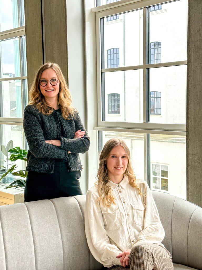 Camilla fra LittleGiants og Pernille fra Monto - otwn